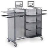 Metal hanger and shelving